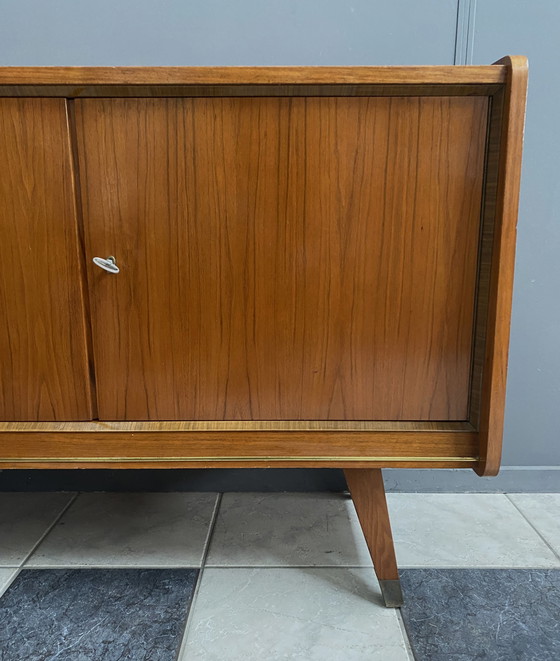 Image 1 of Wood Sideboard 2 doors 1960s