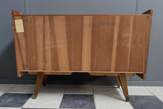 Image 1 of Wood Sideboard 2 doors 1960s