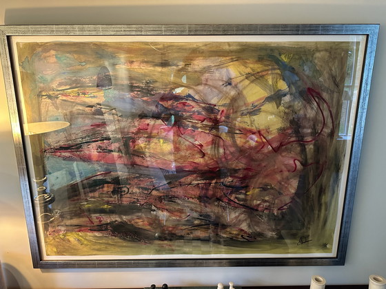 Image 1 of Large Abstract Painting