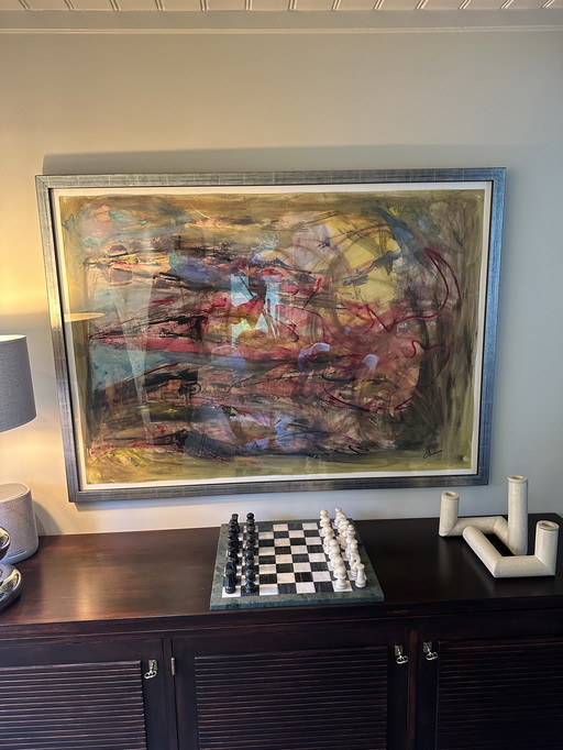 Large Abstract Painting