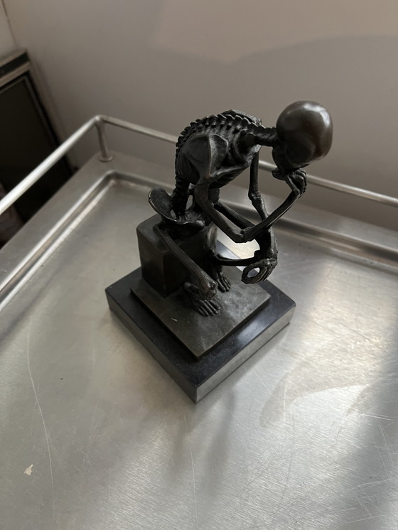 Image 1 of The Thinker figurine