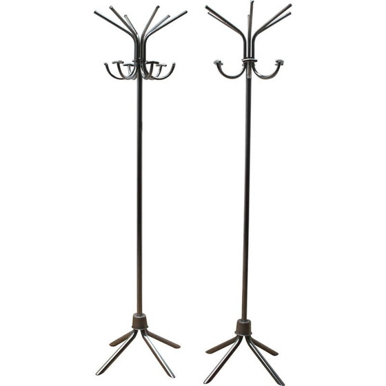Image 1 of Vintage coat rack in chromed steel, 1970
