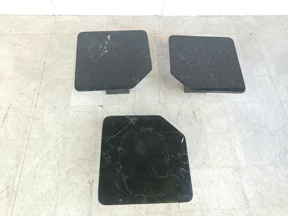 Image 1 of Vintage marble nesting tables or side tables