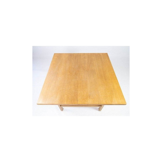 Image 1 of Vintage oak coffee table by Hans J. Werner for PP Furniture