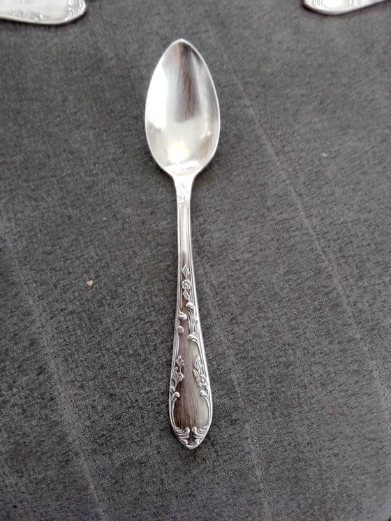 Image 1 of 12 Beautiful Silver Teaspoons ..