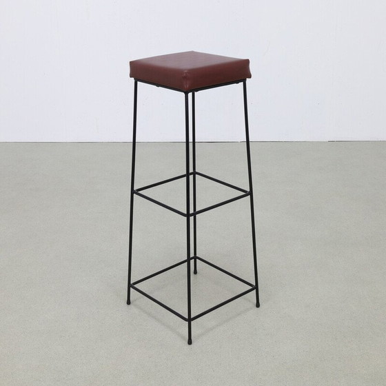 Image 1 of Set of 6 vintage bar stools, 1960
