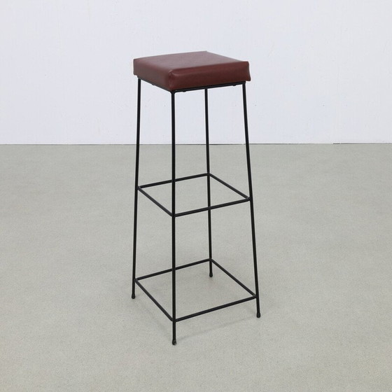 Image 1 of Set of 6 vintage bar stools, 1960
