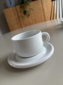 Ikea Rondo Cup And Saucer Set, 6 Pieces