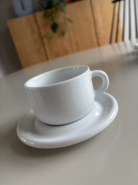 Image 1 of Ikea Rondo Cup And Saucer Set, 6 Pieces