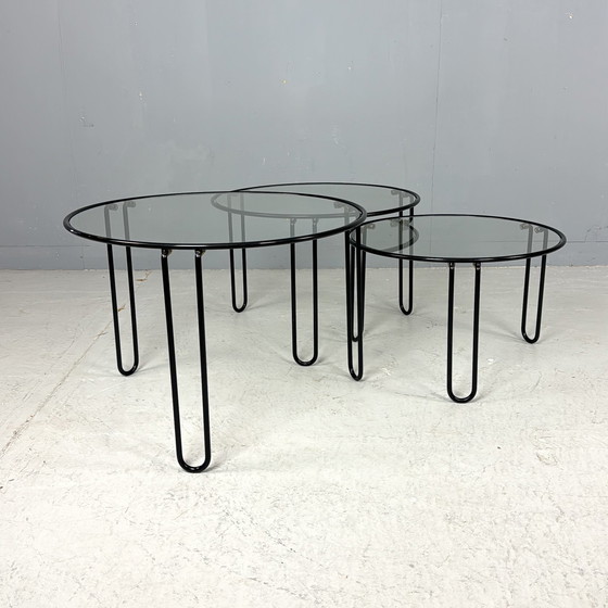 Image 1 of 3x Minimalist round table