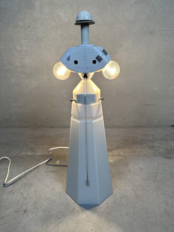 Image 1 of Vintage Peill & Putzler lamp - opaline