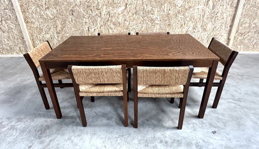 Martin Visser Wenge Table + 6 Chairs