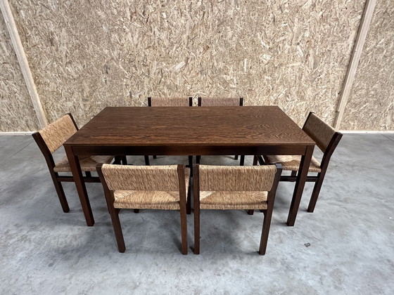 Image 1 of Martin Visser Wenge Table + 6 Chairs