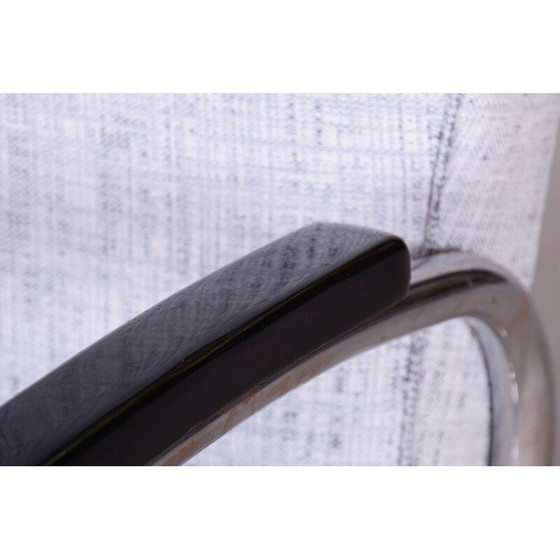 Image 1 of Vintage Bauhaus armchair in chrome steel for Kovona, Germany 1930