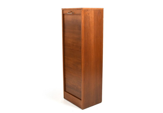 Image 1 of Danish File Cabinet in Oak 1950s / 1960s