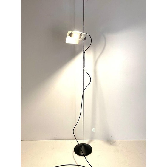 Image 1 of Vintage steel floor lamp by Barbieri and Marianelli for Tronconi, Italy 1970