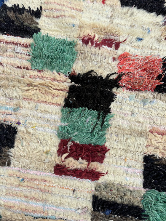 Image 1 of Checkered Moroccan Wool Rug 