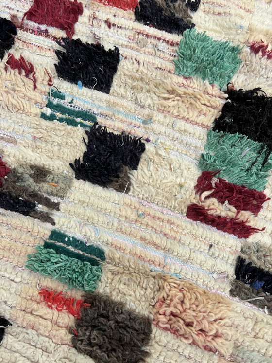 Image 1 of Checkered Moroccan Wool Rug 