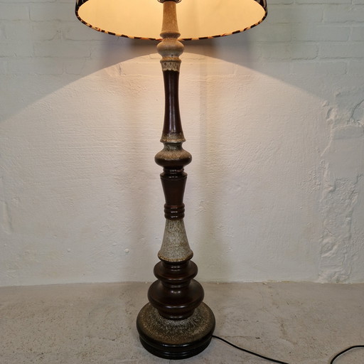 1970s Ceramic Floor Lamp