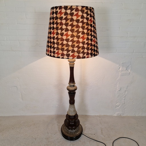 1970s Ceramic Floor Lamp