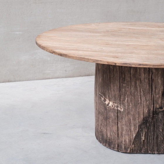 Image 1 of Vintage French wooden dining table, 1970s