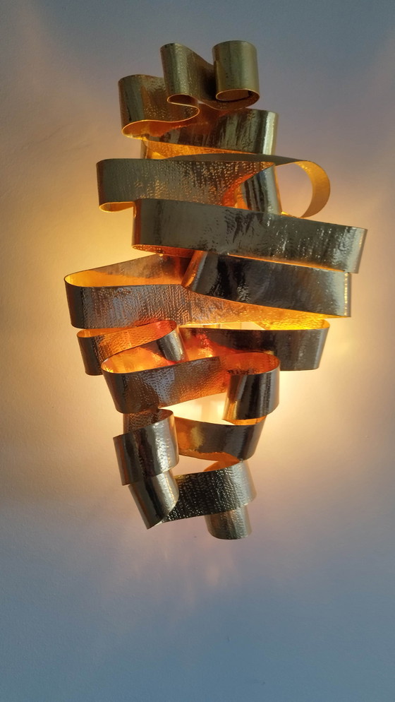 Image 1 of 2xKoket Chloe Wall Sconce - gold