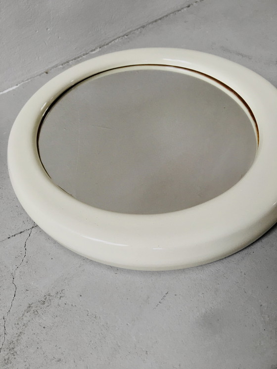 Image 1 of Mirror With Ceramic Frame And Accessories