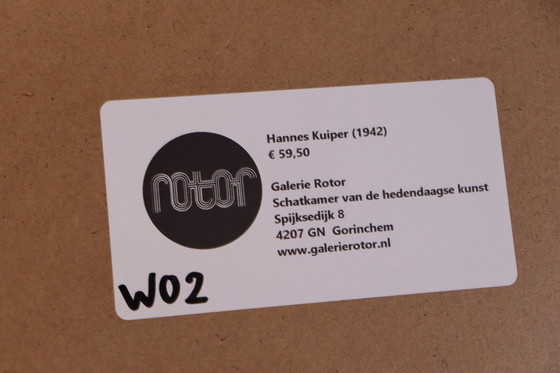 Image 1 of Screen print by Hannes Kuiper W02