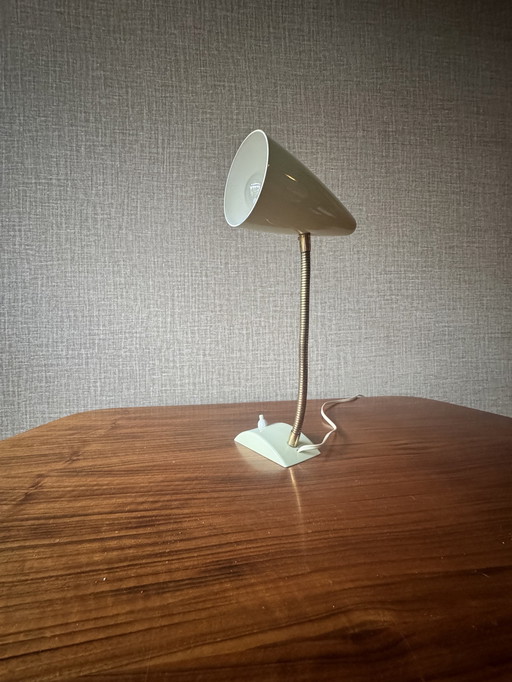 Space Age Lamp From Hoso Hoffmeister & Sohn In Soft 50s Green