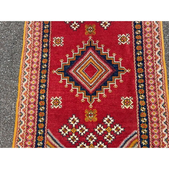 Image 1 of Vintage hand-woven wool Berber rug, 1970