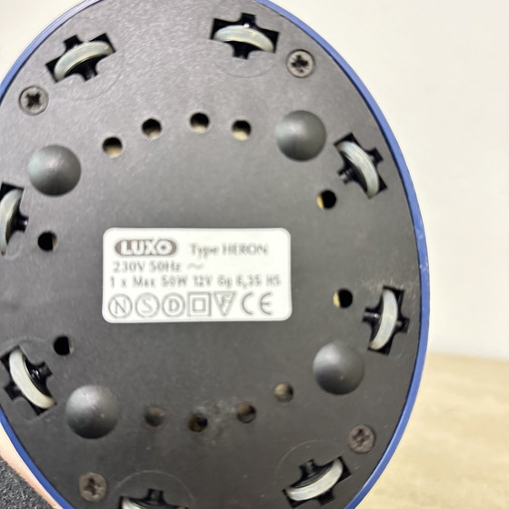 Image 1 of Lampada postmoderna Heron Blue di Isao Hosoe per Luxo, anni '80