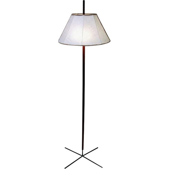 Image 1 of Vintage floor lamp mod G35 in teak and iron by Hans-Agne Jakobsson for Markaryd, Sweden 1960s