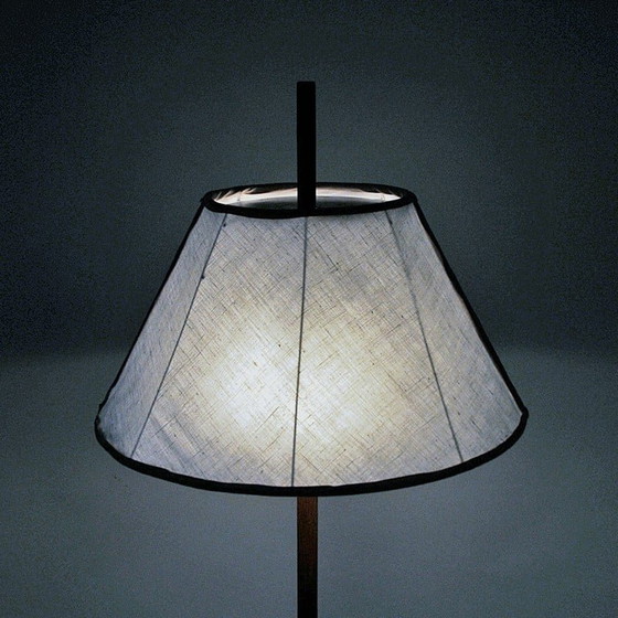 Image 1 of Vintage floor lamp mod G35 in teak and iron by Hans-Agne Jakobsson for Markaryd, Sweden 1960s