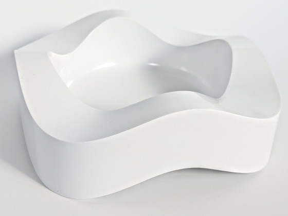 Image 1 of 2 x Space Age Ashtrays | Black and White | Walter Zeischegg for Helit Germany, 1960's