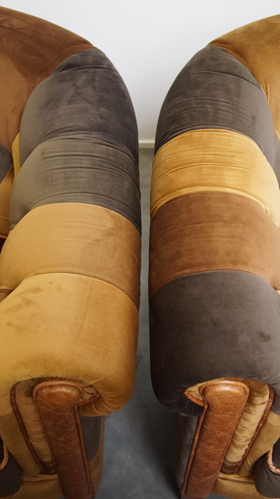 Image 1 of 4 poltrone Chesterfield Club in tessuto