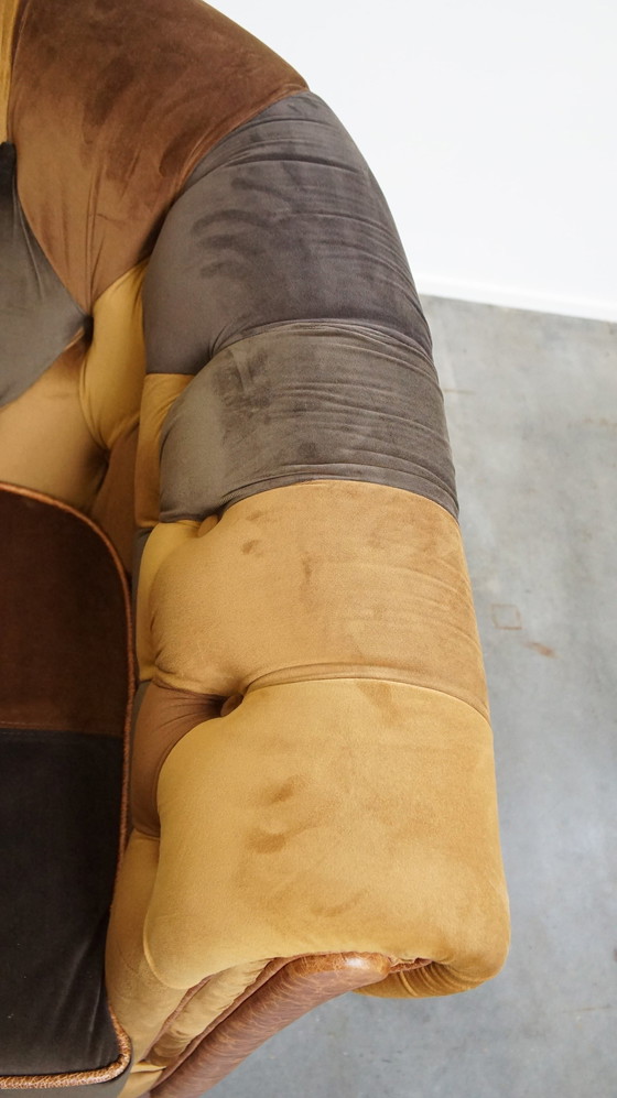 Image 1 of 4 poltrone Chesterfield Club in tessuto