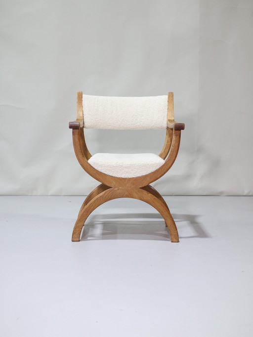 Armchair Henning Kjaernulf Kurul Oak