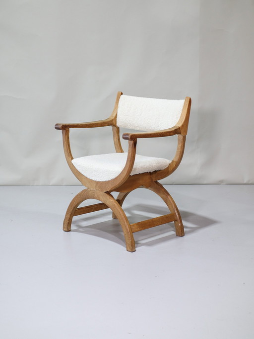 Armchair Henning Kjaernulf Kurul Oak