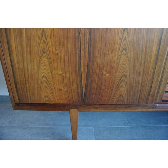 Image 1 of Long rosewood sideboard by Henry Rosengren Hansen