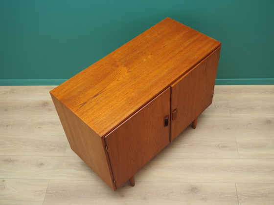 Image 1 of Teak Cabinet, Danish Design, 1960S, Designer: Børge Mogensen, Manufacturer: Søborg Møbler