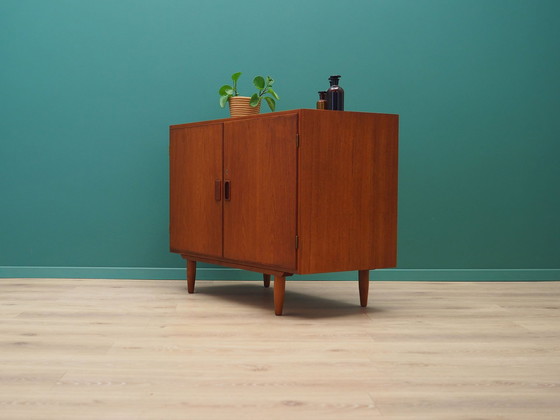 Image 1 of Teak Cabinet, Danish Design, 1960S, Designer: Børge Mogensen, Manufacturer: Søborg Møbler