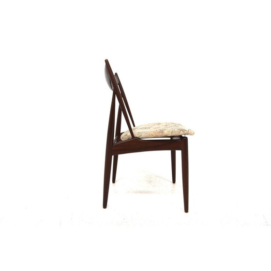 Image 1 of Set of 6 vintage teak chairs by Henri Walter Klein for Bramin, Denmark 1960