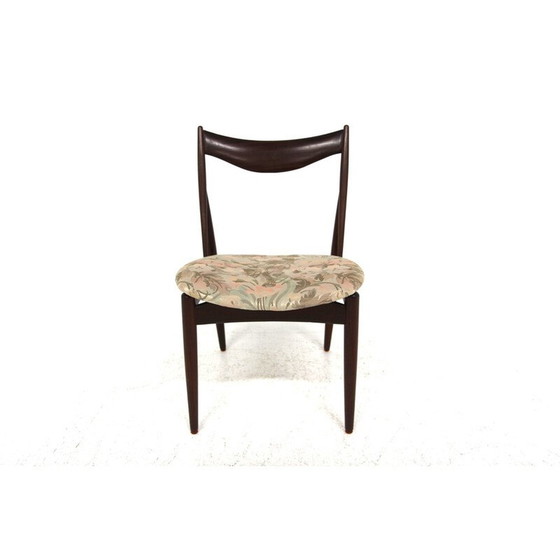 Image 1 of Set of 6 vintage teak chairs by Henri Walter Klein for Bramin, Denmark 1960
