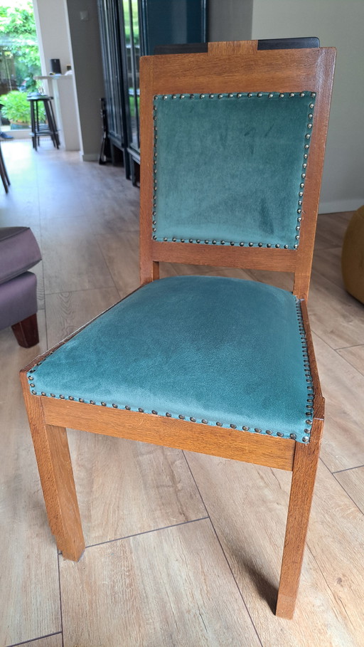 4x Dining chair Amsterdam School