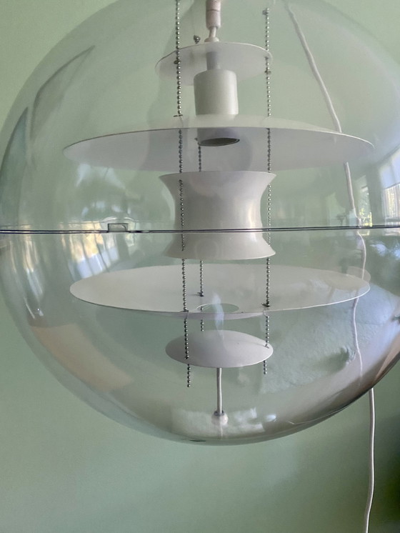 Image 1 of Large pop art space age pendant lamp