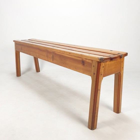 Image 1 of Mid-century Italian wooden bench, 1960s