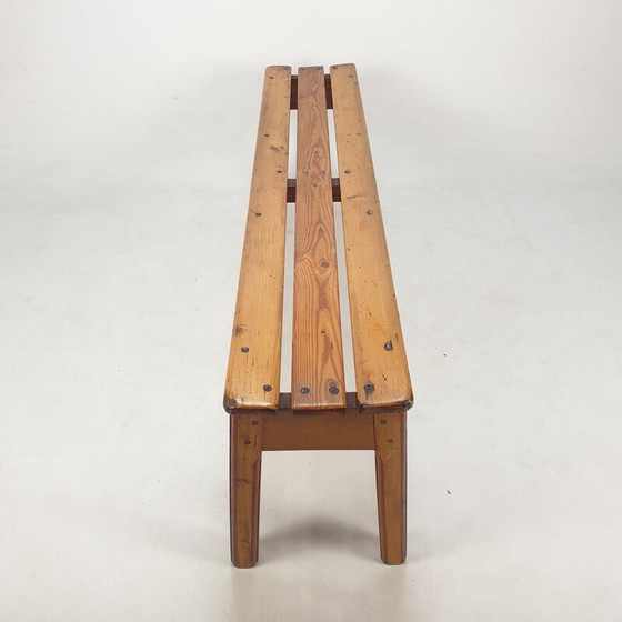 Image 1 of Mid-century Italian wooden bench, 1960s