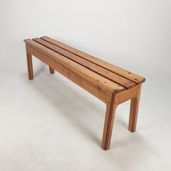 Image 1 of Mid-century Italian wooden bench, 1960s