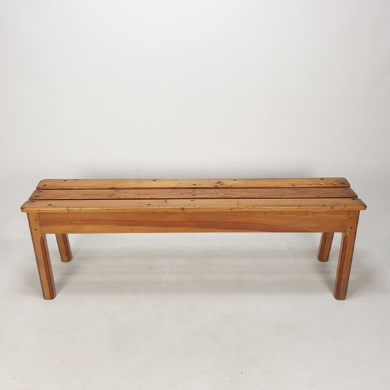 Image 1 of Mid-century Italian wooden bench, 1960s