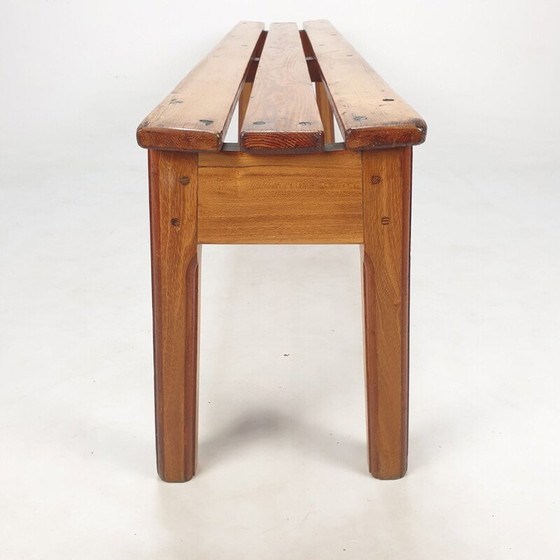 Image 1 of Mid-century Italian wooden bench, 1960s